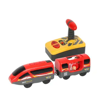 Control De La Distanță Tren Electric Jucărie Magnetică Slot Locomotiva Jucarie Compatibil Pentru Thomasings Lemn Piesa Auto Copii De Jucarie Cadou