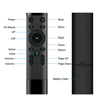 Control de la Distanță voce Q5 Zbor Air Mouse Wireless 2.4 GHz, tastatura Gyro Microfon Pentru Android TV Box T9 x96 mini h96 max plusVONTAR
