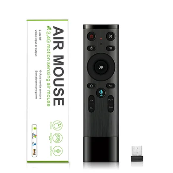 Control de la Distanță voce Q5 Zbor Air Mouse Wireless 2.4 GHz, tastatura Gyro Microfon Pentru Android TV Box T9 x96 mini h96 max plusVONTAR