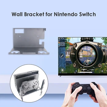 Controler De Jocuri Suportului De Perete Suprafețe Verticale De Montare Pentru Nintendo Comutator Doc Aluminiu Nintend Comutator Pro Controller Titular
