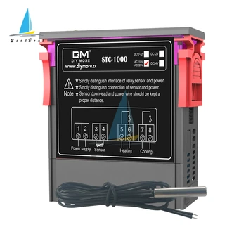 Controler de Temperatura digitale, Termostat Digital Termostat Incubatorul Releului LED 10A Incalzire Racire STC-1000 AC 110V 220V