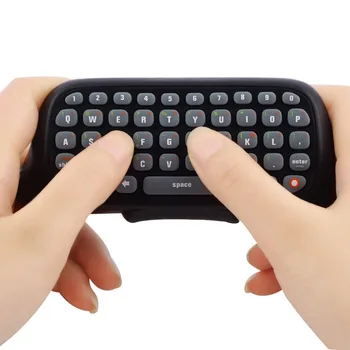Controler Wireless Text Messenger de la Tastatură Chatpad Tastatura pentru jocuri Xbox 360, Controller Negru Cu ambalaje de vânzare cu amănuntul