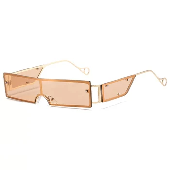 Cool Mici Pătrate ochelari de Soare pentru Femei ochelari de Soare Retro 2020 Noi Nuante de Roz pentru Femei Gafas De Sol Mujer Oculos Feminino UV400