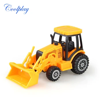 Coolplay Mini Jucarii Vehicule de Constructii Model de Masina Aliaj Metal turnat sub presiune Model de Masina Excavator Camion Jucării pentru Copii )