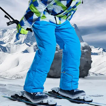 Copii copil de schi pantaloni de schi 4 6 8 teen boy fata de iarna, schi, snowboard pantaloni de sport în aer liber de îmbrăcăminte Rusia iarna pantaloni -35