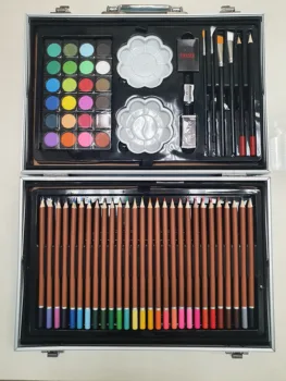 Copii creion colorat artist set desen creion marker stilou perie instrumente de desen set