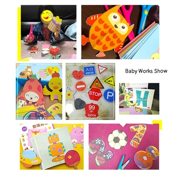 Copii de hârtie-cut grădiniță manual diy materiale de producție copilul de învățământ părinte-copil jucarii creative de 3-6 ani