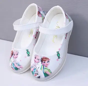 Copii fete pantofi luminoase Stralucitoare adidași de Desene animate minunat Elsa adidasi Baieti fete Baby pantofi de Copil Nou copii CONDUS Pantofi
