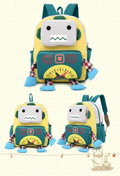 Copii, ghiozdan Copii baby sac de Grădiniță școală Rucsaci robot Desene animate ghiozdane pentru fete baieti Rucsac Ghiozdan mochila