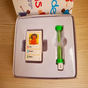 Copii Interactive interesant Borad Jocuri de Mimă pentru copii Acțiune Show Joc de Învățare Timpurie Cognitive Card