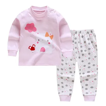 Copii, Pijamale Copii, Pijamale Desene Animate Îmbrăcăminte Pentru Copii Set De Toamnă Bumbac, Pijamale Baieti Fete Animale Pijamale Pijama Set