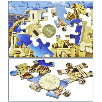 Copii Puzzle 100 Piese Peisaj Jigsaw Hârtie Puzzle Adulti Puzzle de Reducere a Stresului Anti-stres Jucarii Educative Cadouri