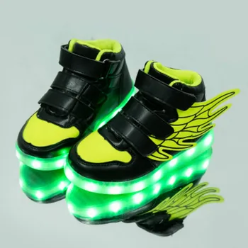 Copiii Adidași Stralucitoare Copil Led iluminat Pantofi Fete Baieti Tenis Cu Lumini de Încărcare USB Pantofi Simulare cu Led-uri Luminoase Adidași