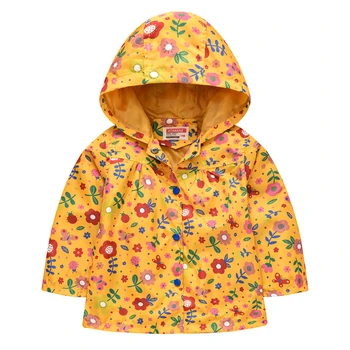 Copiii Casual Subțire De Vară, Pelerină De Ploaie Baieti Cu Fermoar Jacheta Cu Gluga Jacheta Fashion Tipărite Fete Îmbrăcăminte De Haine Pentru Copii De 2-6 Ani