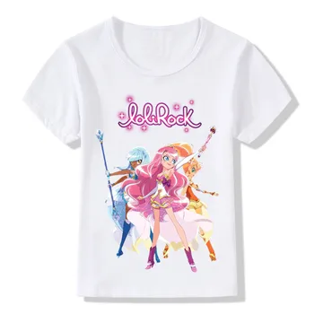 Copiii LoliRock Fată Magică Amuzant tricou Baieti Fete Anime Grozav Topuri tricou Copii Haine