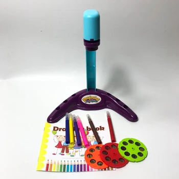 Copiii Proiector Tabloul de Bord Pen Kit Sketchpad Desen Jucărie de Învățământ Învățarea Timpurie jucarii