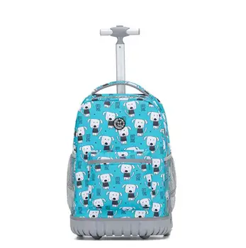 Copiii rucsac cu roți pungi pentru geanta de voiaj roți Școală rucsac de Rulare Pungi pentru adolescenti de călătorie sac de cărucior de bagaje genti