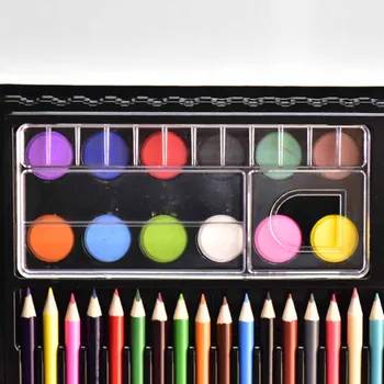 Copiii Set de Arta pentru Copii Set de Desen de Culoare de Apă Stilou Creioane Ulei Pastel, Pictură Instrument de Desen Artă consumabile de papetărie set 150 Buc