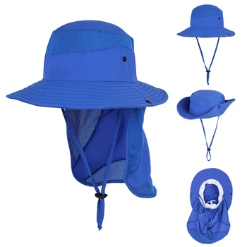 Copil Pălărie de Soare de Vară Copil Capac pentru Copii în aer liber Reglabil Pălărie Anti UV de Protecție de Călătorie Plaja Capace Copii, Băiat, Fată Capac Copil Pălării