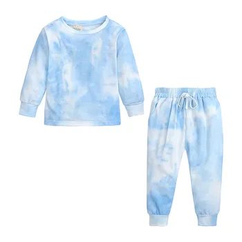 Copilul Copii Baby Boy Fata de Haine cu Maneci Lungi tricou cu imprimeu tricou+Pantaloni de Pijama Set pentru Copii Fete Copii Îmbrăcăminte pentru Băieți 3 4 5 7 9 Ani