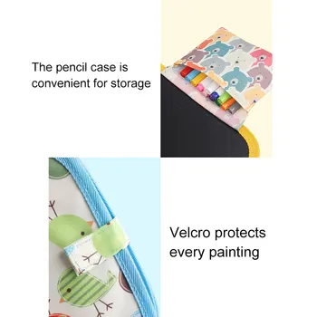 Copilul Doodle Placi Repetabile Ștergându-Carte de Desen Pictura Hârtie Amuzante Jucarii Cadou pentru copii Copii cu Magic Pen