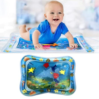Copilul gonflabile pat pad multi-funcția de apa pad joc creativ copil stimulare senzorială perna plin cu jucării pentru copii