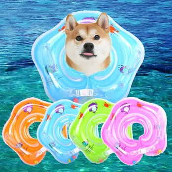 Copilul Inel De Înot Accesorii Gonflabile Câine De Companie Înot Float Inel Tub Gât Guler De Siguranță De Baie Înot Consumabile#