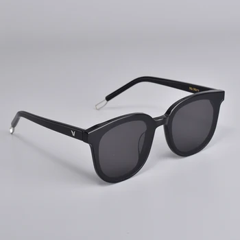 Coreea de Brand Rotund bărbați femei ochelari de Soare Blând Mamars Polarizat lentile UV400 ochelari de soare femei barbati Cu marca Caz