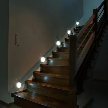 Corpul LED-Senzor de Miscare Activat, lampa de Perete Lumina de Noapte Inducție Automată Lampă
