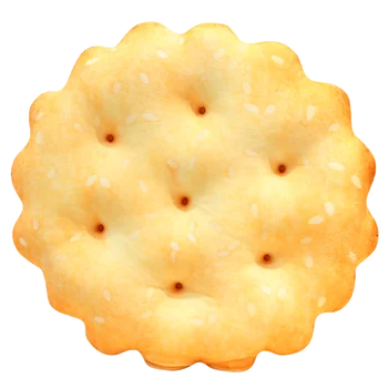 Creative Biscuiți Pernă De Pluș Forma Rotunda Pătrat De Susan Simplu Cookie Realiste Alimente Gustare Pernă De Pluș Elemente De Recuzită