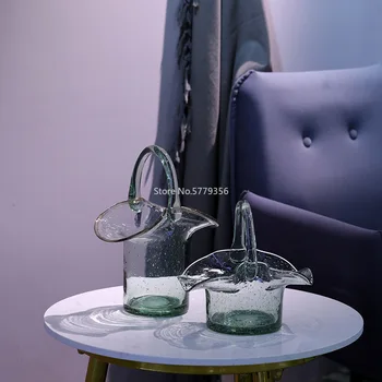 Creative Bubble Coș De Cumpărături Pungă Vaza De Sticla Cu Flori Living Desktop Vaza Stil European Decorațiuni Interioare Accesorii Cadou
