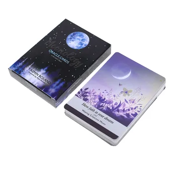 Creative Cărți de Tarot Moonology Oracle cărți de Joc Carte de Vacanță de Familie Petrecere de Carti de Joc engleză Tarot Carti de Joc Jocuri logice