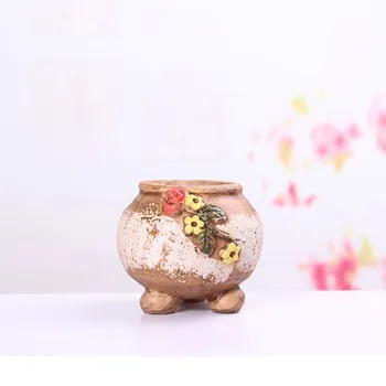 Creative Suculente Ghiveci Macetas Ghiveci De Flori Desktop Mini Vaza Decor Acasă Vas Ceramic Plantator De Artizanat Lucrate Manual Grădină