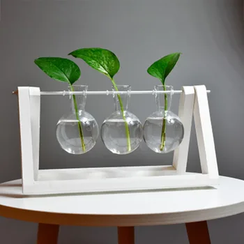 Creative vaza de plante de sticlă hidroponice recipient ferma decorative, vaze, decoratiuni de acasă