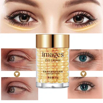 Crema de ochi de Aur de Peptide de Colagen Anti-Rid Anti-imbatranire pentru Îndepărtarea cearcănelor Împotriva Pungilor Și Pungile De frumusete de Îngrijire a Ochilor