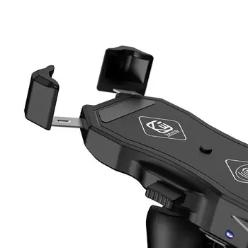 Crescute Versiunea Waterproof, 12V Motocicleta QC3.0 USB 15W Încărcător Wireless Qi Montare Suport Stand pentru telefon Mobil GPS