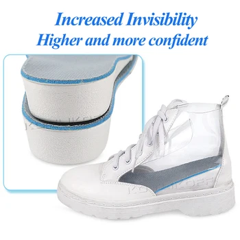 Creșterea înălțime tălpi absorbție de șoc tampon Lift tălpi de 1,5-3,5 cm până invisiable Pernă de Înălțime de Ridicare de Pantofi cu Toc Introduce