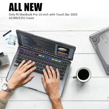Cristal\Mat Caz Pentru Apple Macbook Pro 13 inch Cu Touch Bar 2020 Caz Laptop Pentru Mac book Pro 13 A2251 A2289 A2179+Cadouri