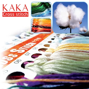 Cross stitch kituri,Broderie manual seturi, cu model imprimat,11CT-panza pentru Decor Acasă Pictura,Flori Full NCKF236