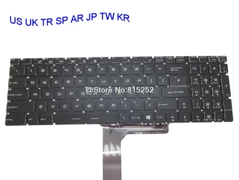 Crystal Keyboard Pentru MSI GE62 2QC 2QD 2QE 2QF 2QL 6QC 6QD 6QE 6QL 7RD 7RE GE62MVR 7RG GE62VR MS-16H2 GS60 2PC-251KR JP Japonia, marea BRITANIE