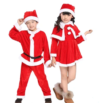 Crăciun Moș Crăciun Costum Bărbați, Femei, Fete Baieti Copii Elf Verde Cosplay Familie Petrecerea De Crăciun De Anul Nou Rochie Fancy Haine Se