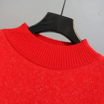 Crăciun Pulover Pulover Pentru Femei 2020 Iarna Noi Coreean Nersion Elevilor Liber Și Îngroșat Tricotate Îmbrăcăminte Exterioară