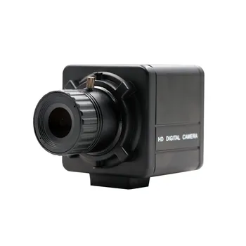CS mount 4mm 6mm 8mm, 12mm 16mm 8MP Sony IMX179 Webcam UVC OTG 8 Megapixeli Cutie Caz de aparat de Fotografiat USB pentru Android, Linux, Windows, Mac