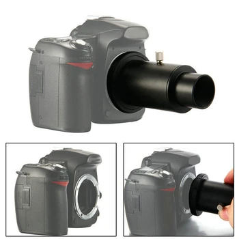 CSO Telescop Camera Adaptor T-Ring + 1.25 inch Telescop Adaptor de Montare + Extensie Tub pentru DSLR Nikon
