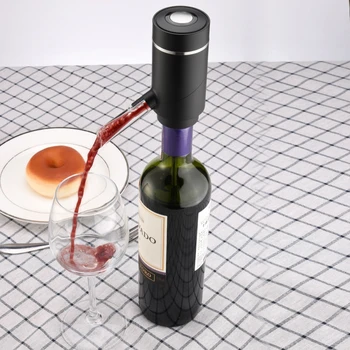 CT 2 in 1 Electric Vin Sobru Vin Dozator Set Incarcare USB Cu Vin Decantare Dozator Built-in Baterie Smart Home