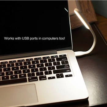 Cu Comutatorul Original Xiaomi Mijia USB Lumina Xiaomi Lumină LED cu USB pentru Putere banca/comupter Portabil Stralucitoare Lampă cu Led-uri