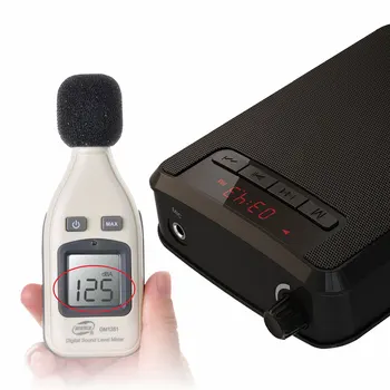 Cu Fir portabil Mini Difuzor Audio Megafon Vocea Amplificator Difuzor Microfon Trupa de Talie Clip Suport Radio FM TF MP3 Play