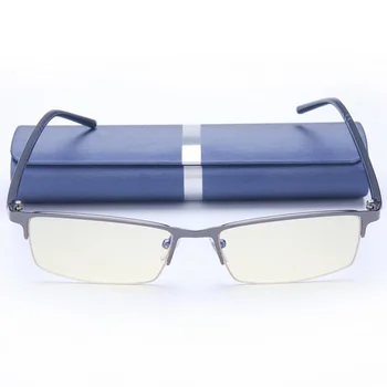 Cubojue Ochelari de Calculator Bărbați Lumina Albastra Anti-Reflexie ochelari cadru Om Galben Lentile nuanță de Jocuri de noroc Ochi Proteja UV400 Munca
