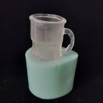 Cupa de sticla Mucegai Halbă de Bere Mucegai a Face Săpun Manual Matrite Lumânare Mucegai Silicon Rășină Zgura Matrite QT0168 PRZY Silicon Eco-friendly