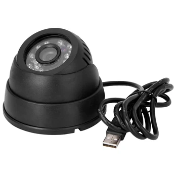 Cupola de Înregistrare Camera Dome de Interior Camera de Securitate CCTV Micro-SD/TF Card Night Vision DVR Recorder